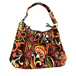 Vera Bradley Puccini Shoulder Bag Brown